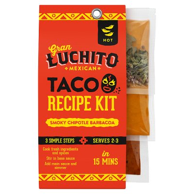 Gran Luchito Mexican Barbacoa Taco Recipe Kit
