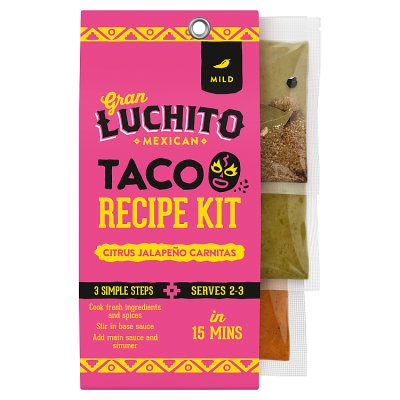 Gran Luchito Carnitas Taco Recipe Kit