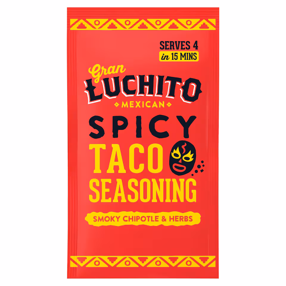 Gran Luchito Smoky Chipotle & Herbs Spicy Taco Seasoning 28g