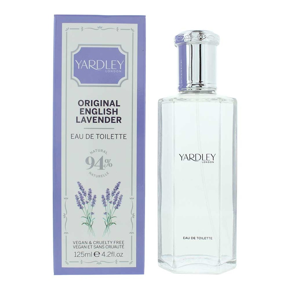Yardley Original English Lavender Eau de Toilette 125ml Spray for Her