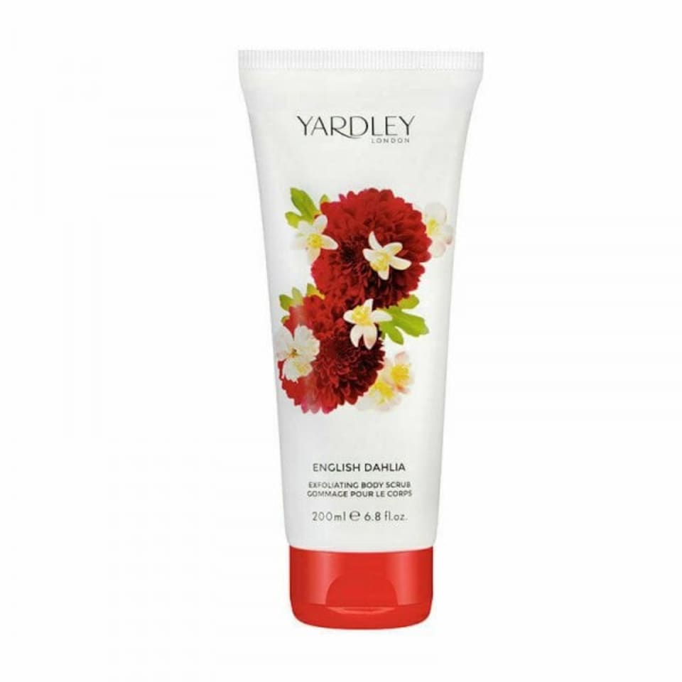 Yardley English Dahlia Body Scrub 200ml