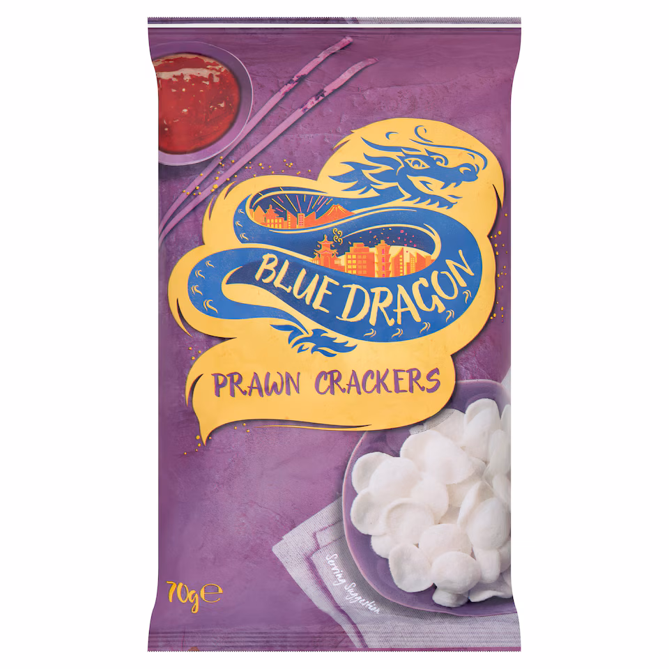 Blue Dragon Prawn Crackers 70G