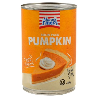 America's Finest Solid Pack Pumpkin