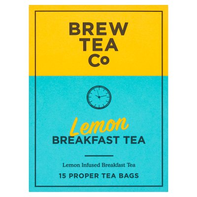 Brew Tea Co Lemon Breakfast Tea 15s