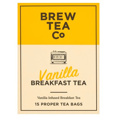Brew Tea Co Vanilla Breakfast Tea 15s
