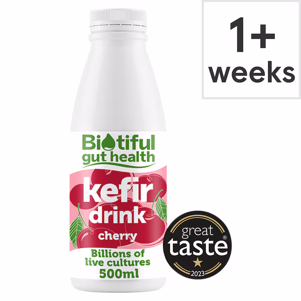 Biotiful Gut Health Kefir Milk Drink Cherry 500ml