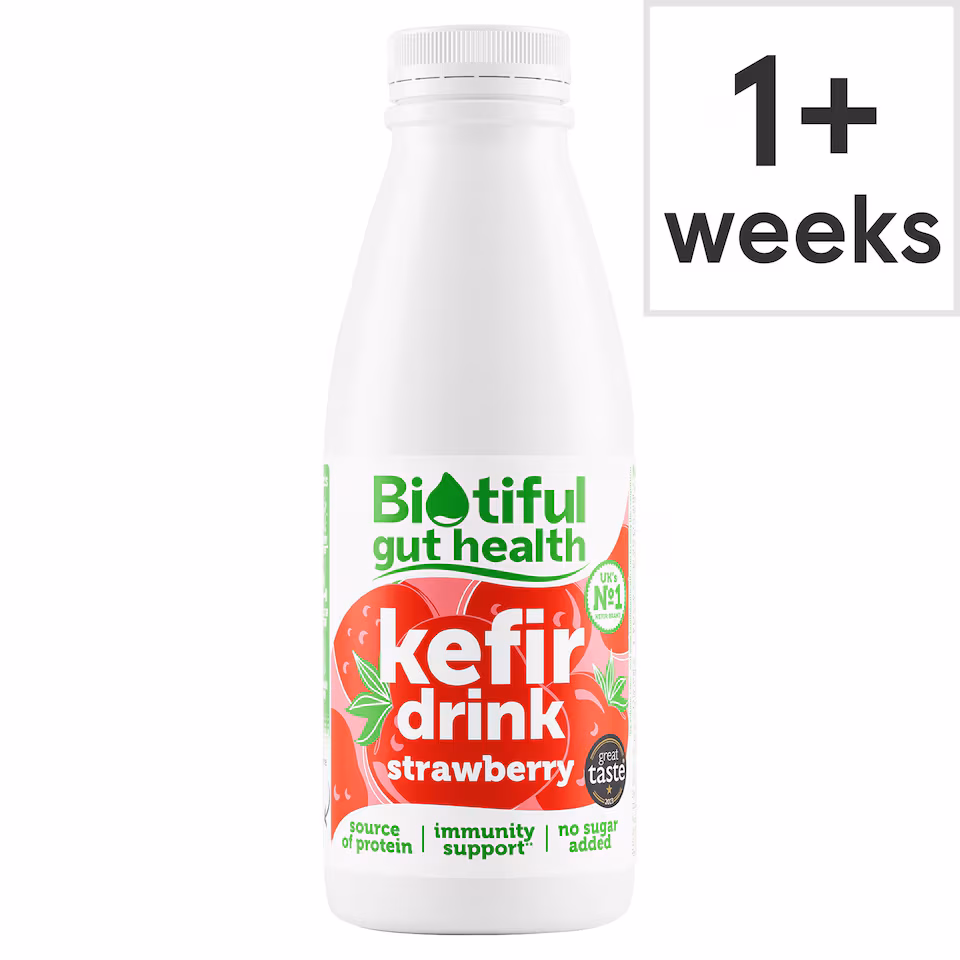 Biotiful Gut Health Kefir Milk Drink Strawberry 500ml