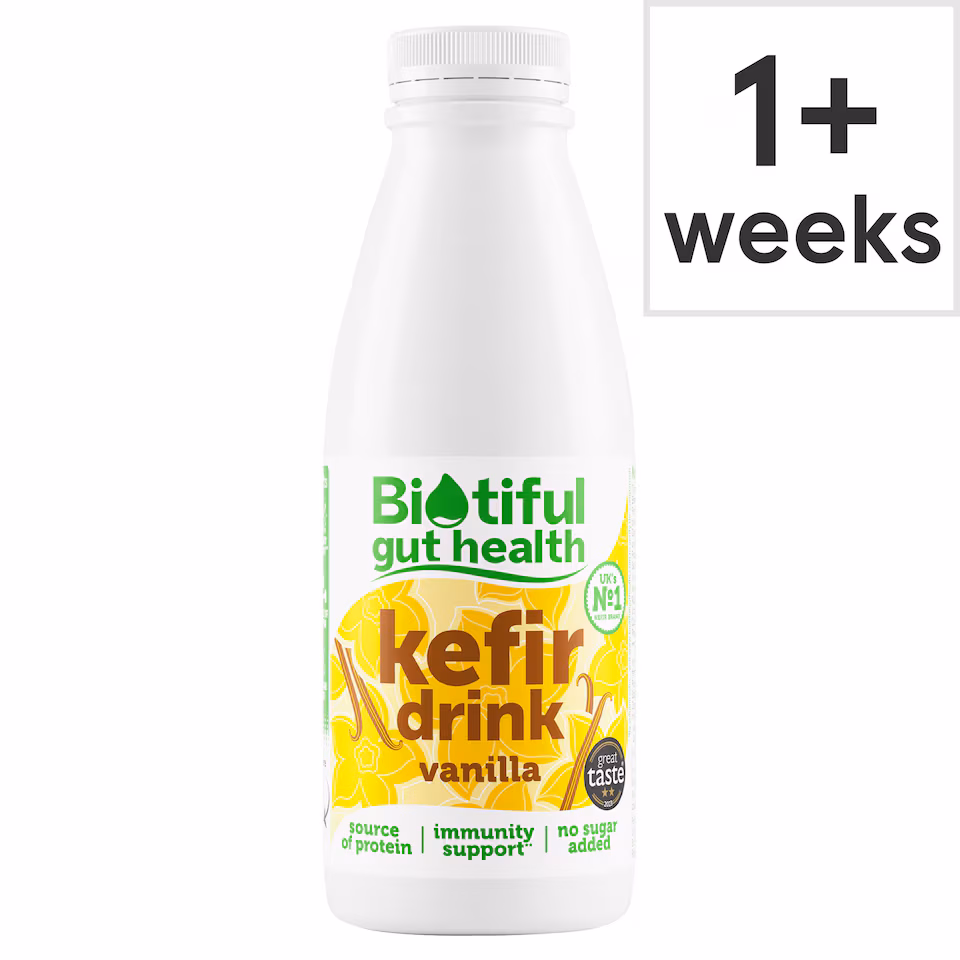 Biotiful Gut Health Kefir Milk Drink Vanilla 500ml