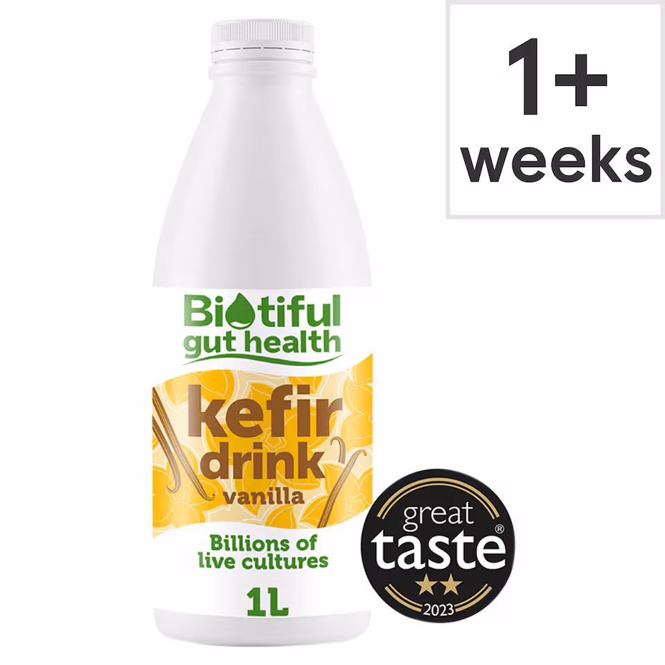 Biotiful Gut Health Kefir Milk Drink Vanilla 1 Litre