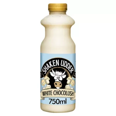 Shaken Udder White Choc Milkshake 750ml