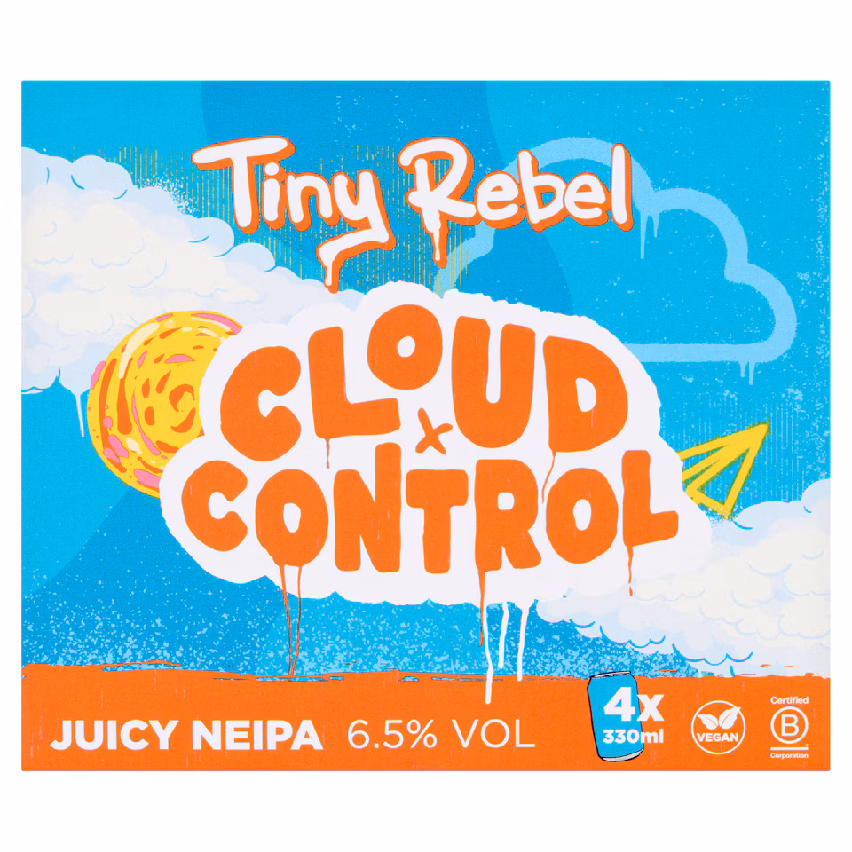 Tiny Rebel Cloud Control Juicy NEIPA 4x330ml