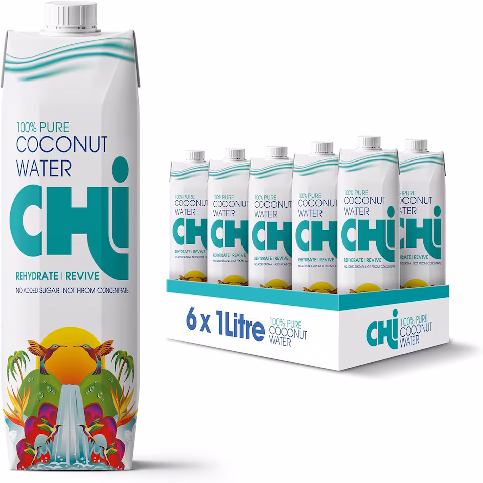 Chi Pure Coconut Water 6 x 1L
