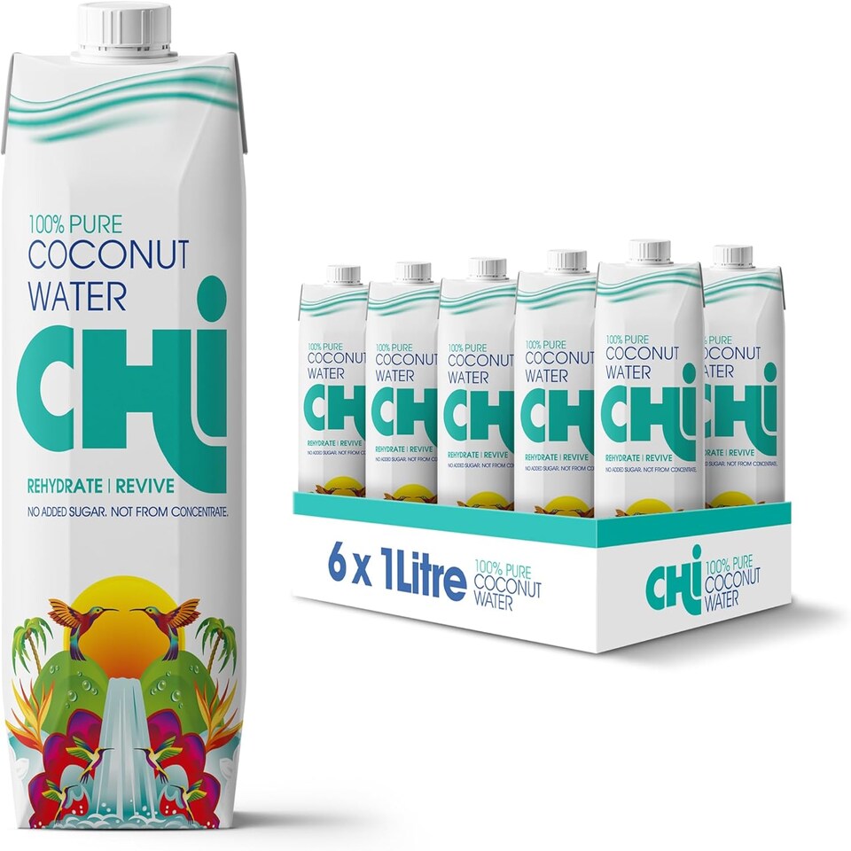 Chi Pure Coconut Water 6 x 1L