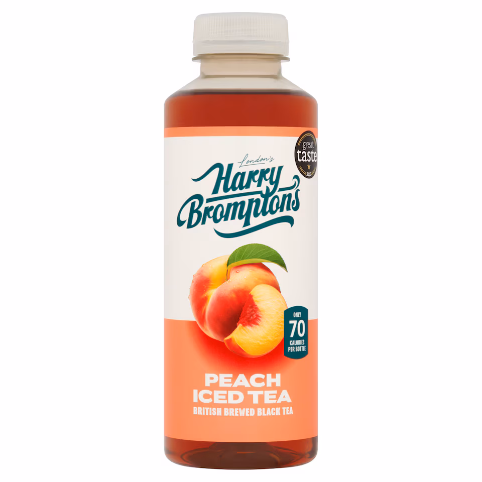Harry Brompton's Peach Iced Tea 500ml