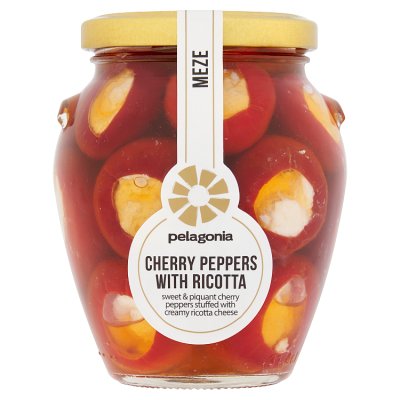Cherry Peppers with Ricotta Cheese