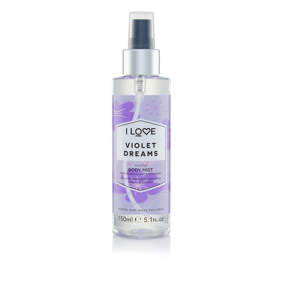 I Love Violet Dreams Scented Body Mist 150ml