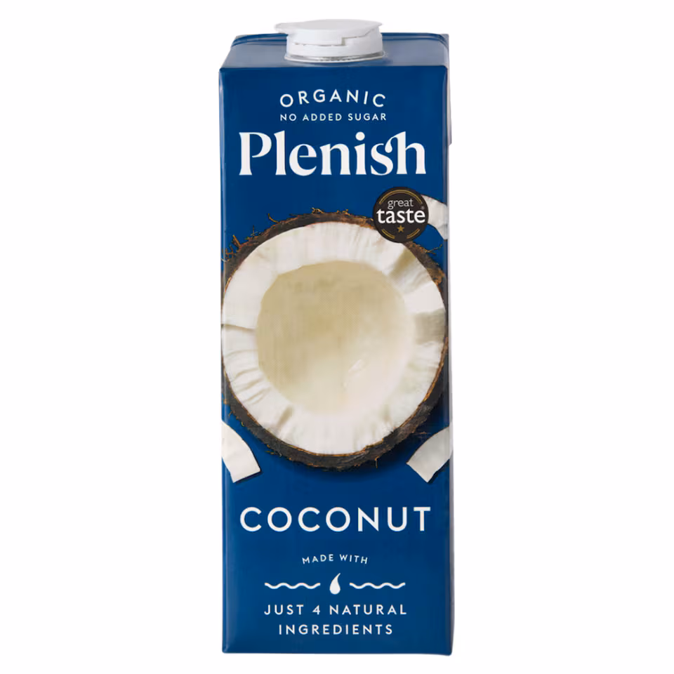 Plenish Organic Coconut Longlife Dairy Free Drink 1L