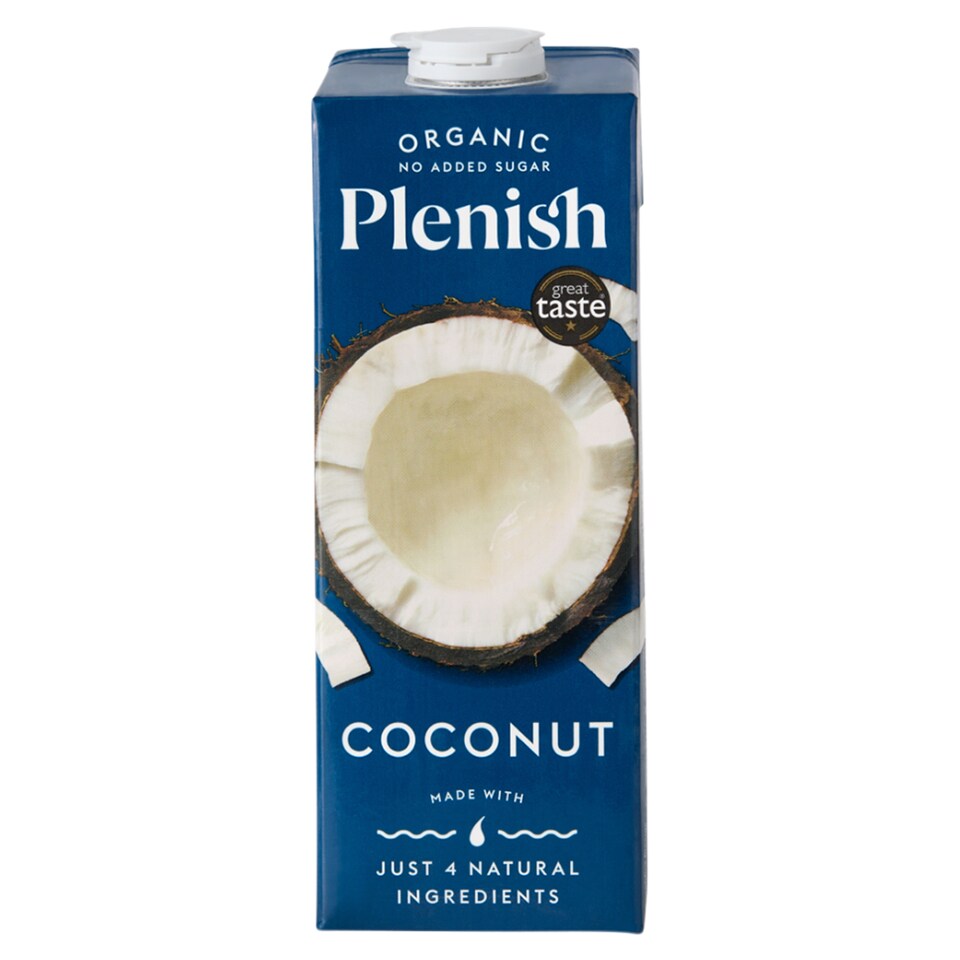 Plenish Organic Coconut Longlife Dairy Free Drink 1L