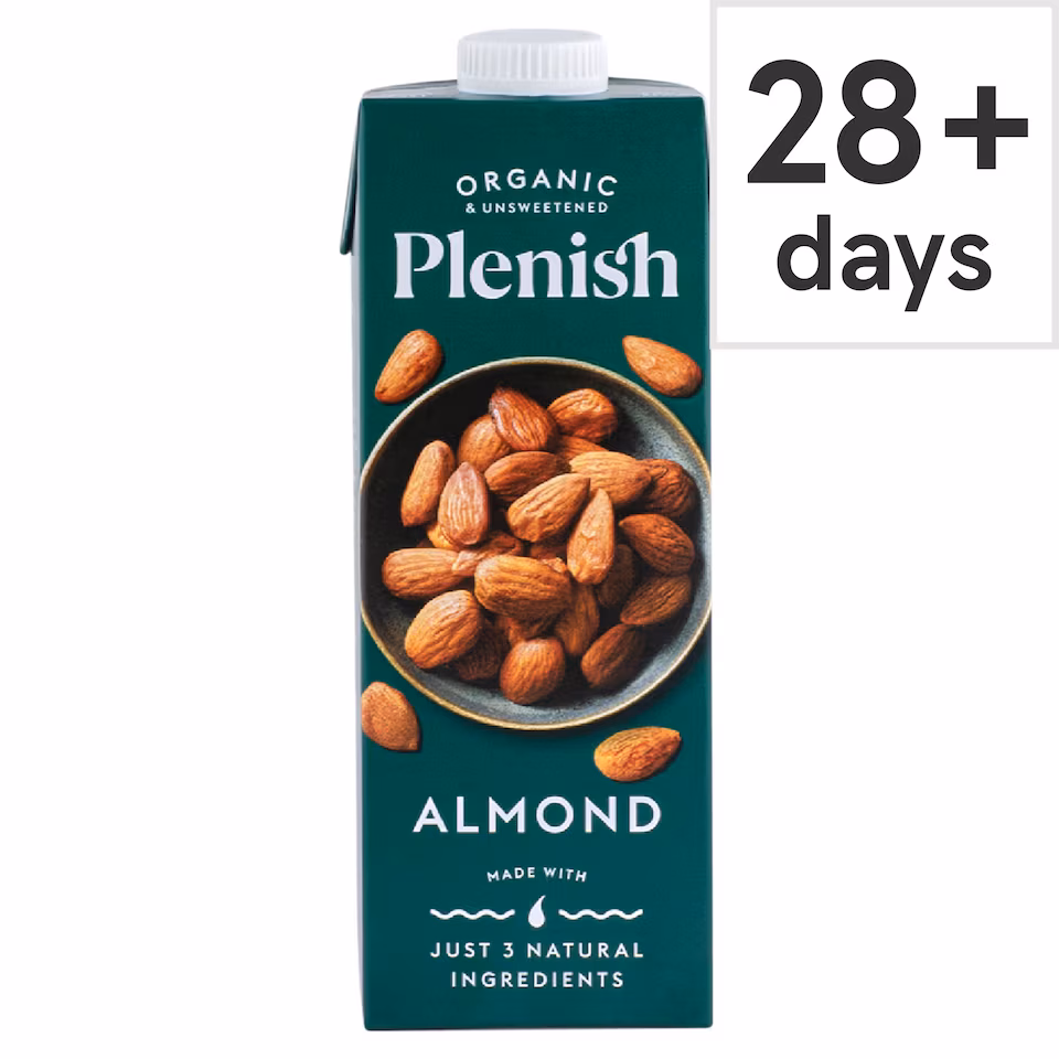 Plenish Organic Almond Longlife Dairy Free Drink 1L