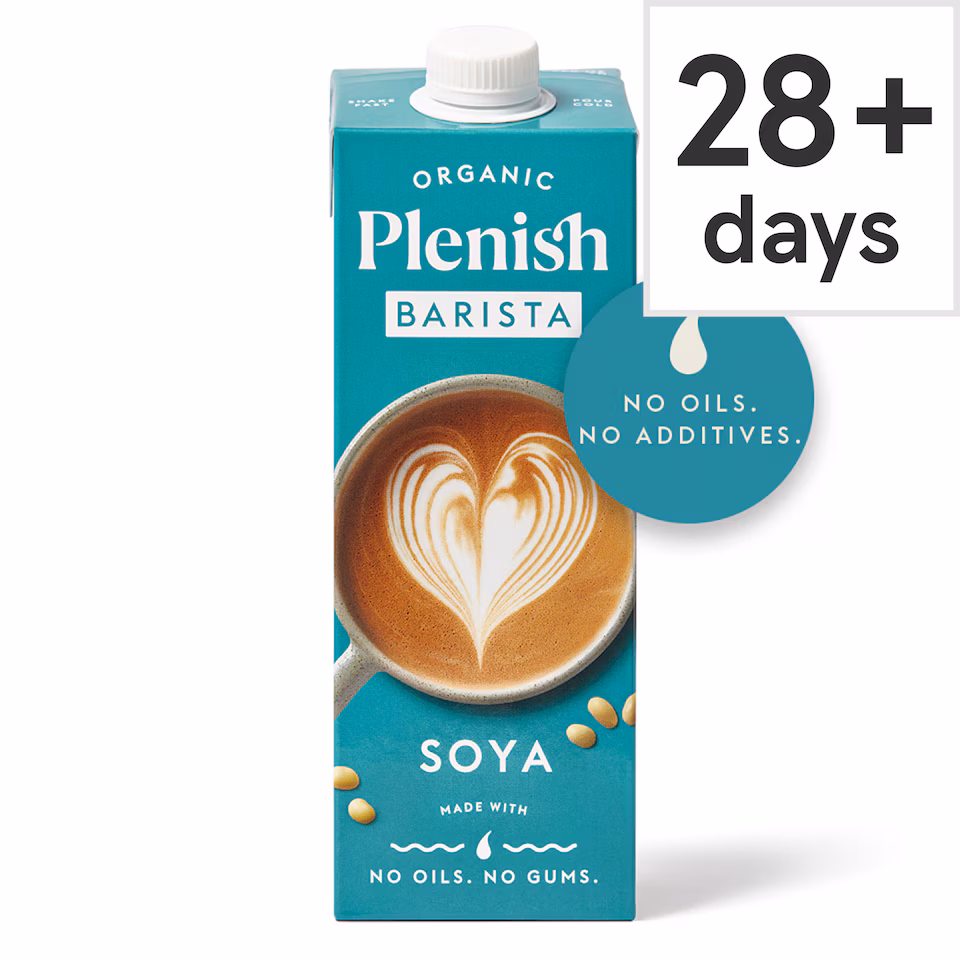 Plenish Organic Barista Soya 1L
