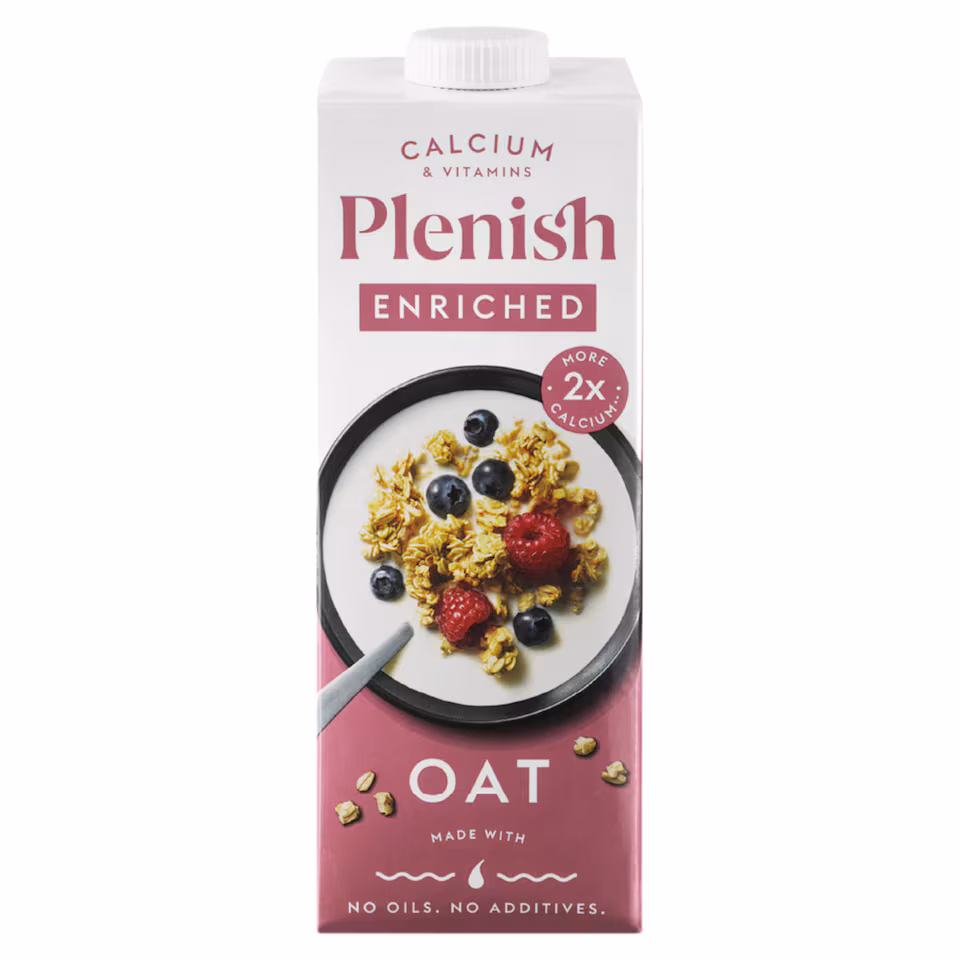 Plenish Enriched Oat Drink with added Vitamins & Calcium 1L