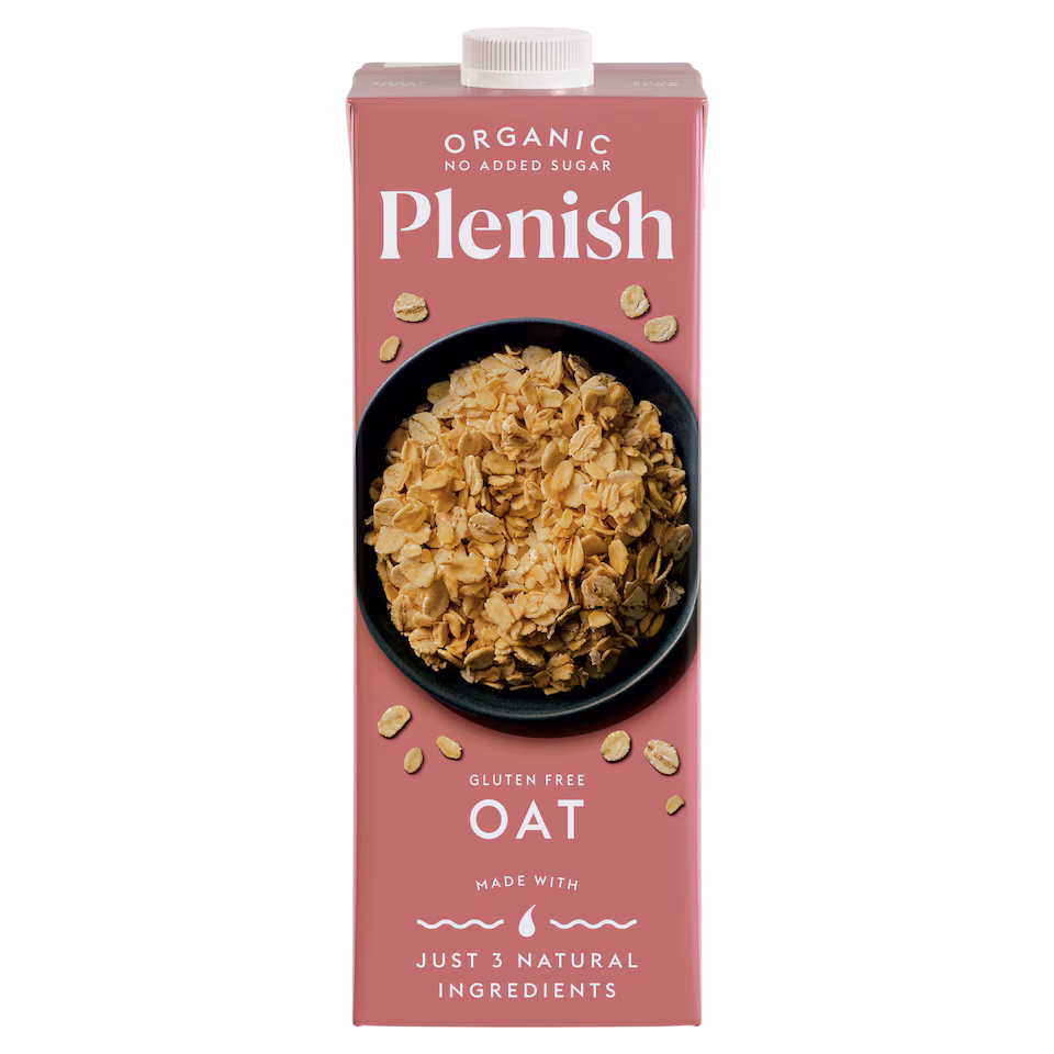 Plenish Organic Gluten Free Oat Drink 1L
