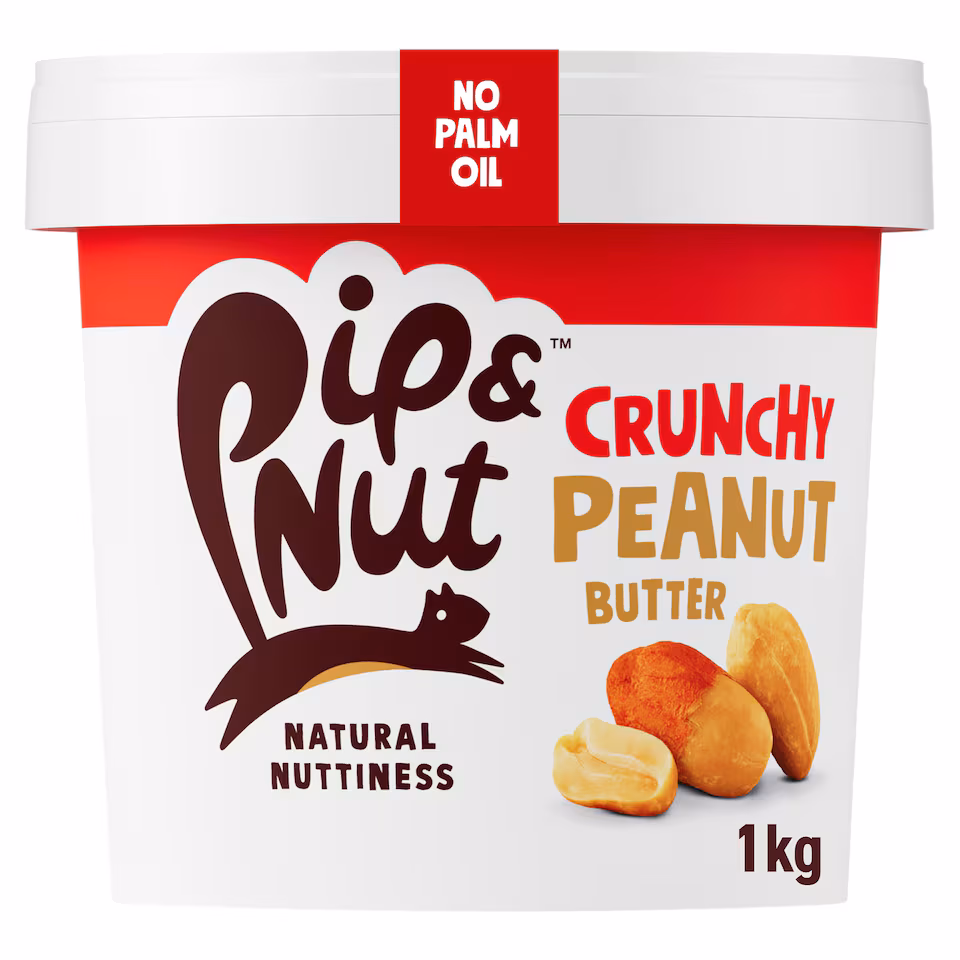 Pip & Nut Crunchy Peanut Butter 1Kg