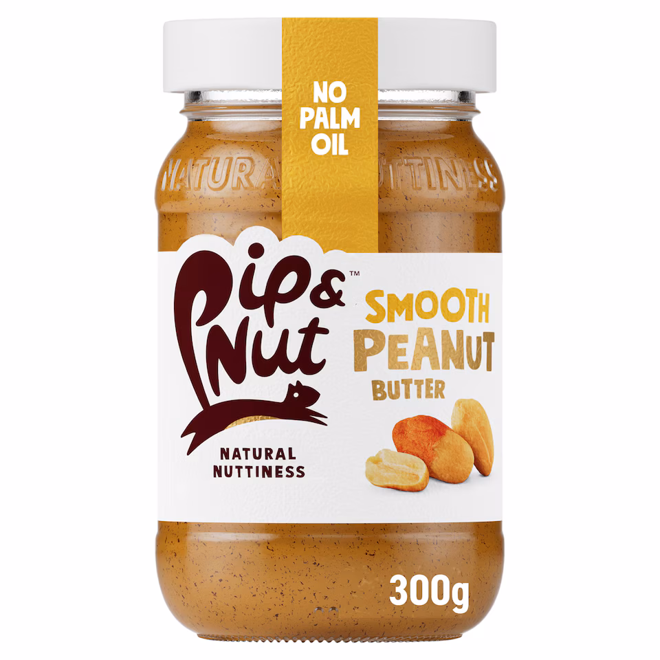 Pip & Nut Smooth Peanut Butter 300G