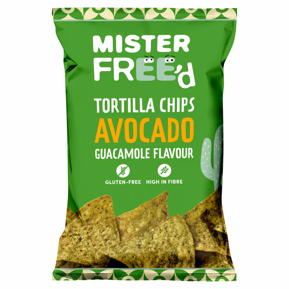 Mister Free'd Avocado & Guacamole Tortilla Chips 135g