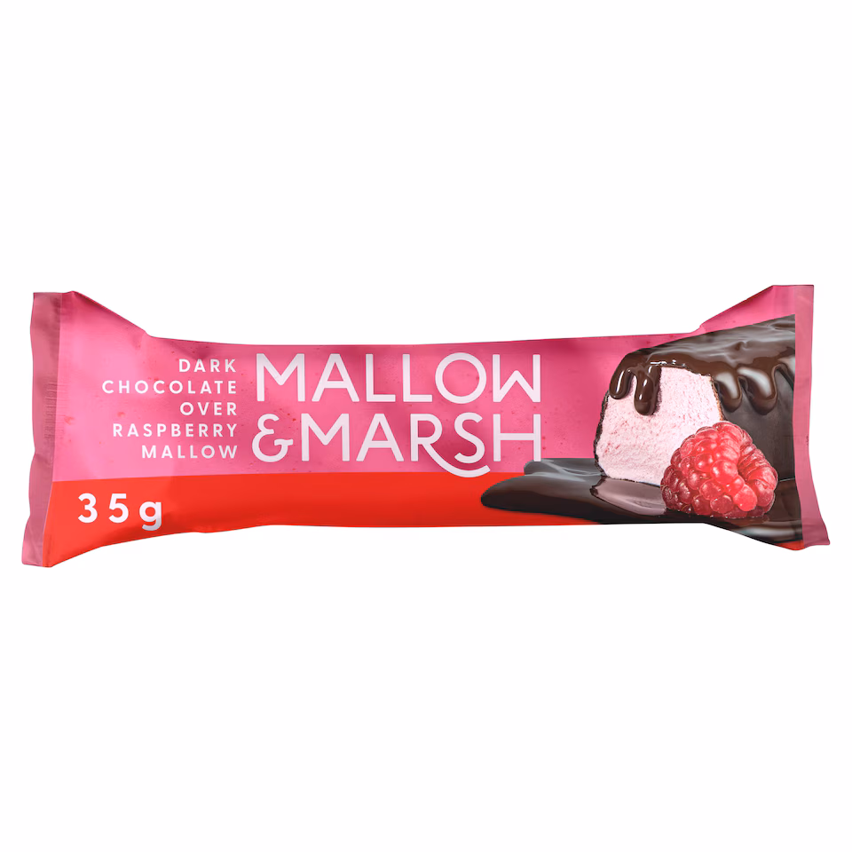 Mallow & Marsh Dark Chocolate Over Raspberry Mallow 35g