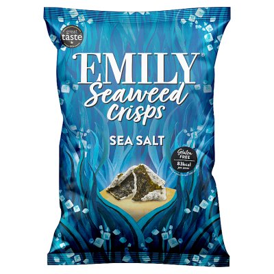 Emily Seaweed Crisps Salted Sharing Bag