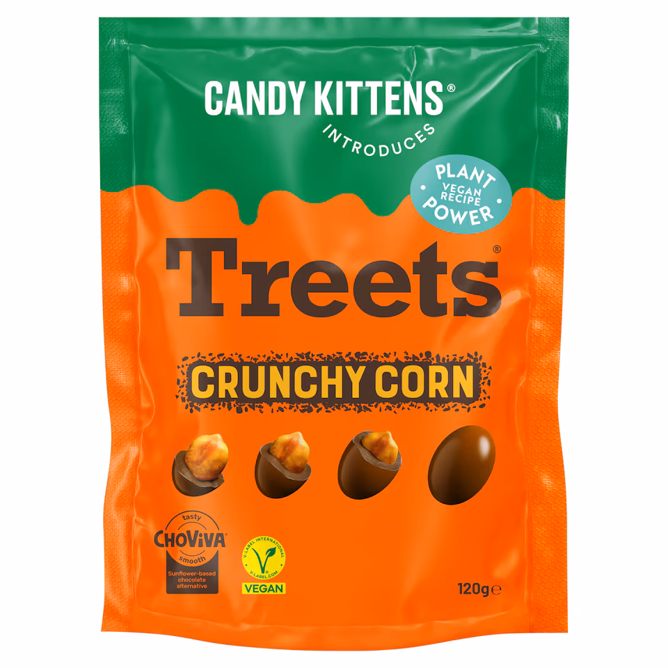 Candy Kittens Treets Crunchy Corn 120g