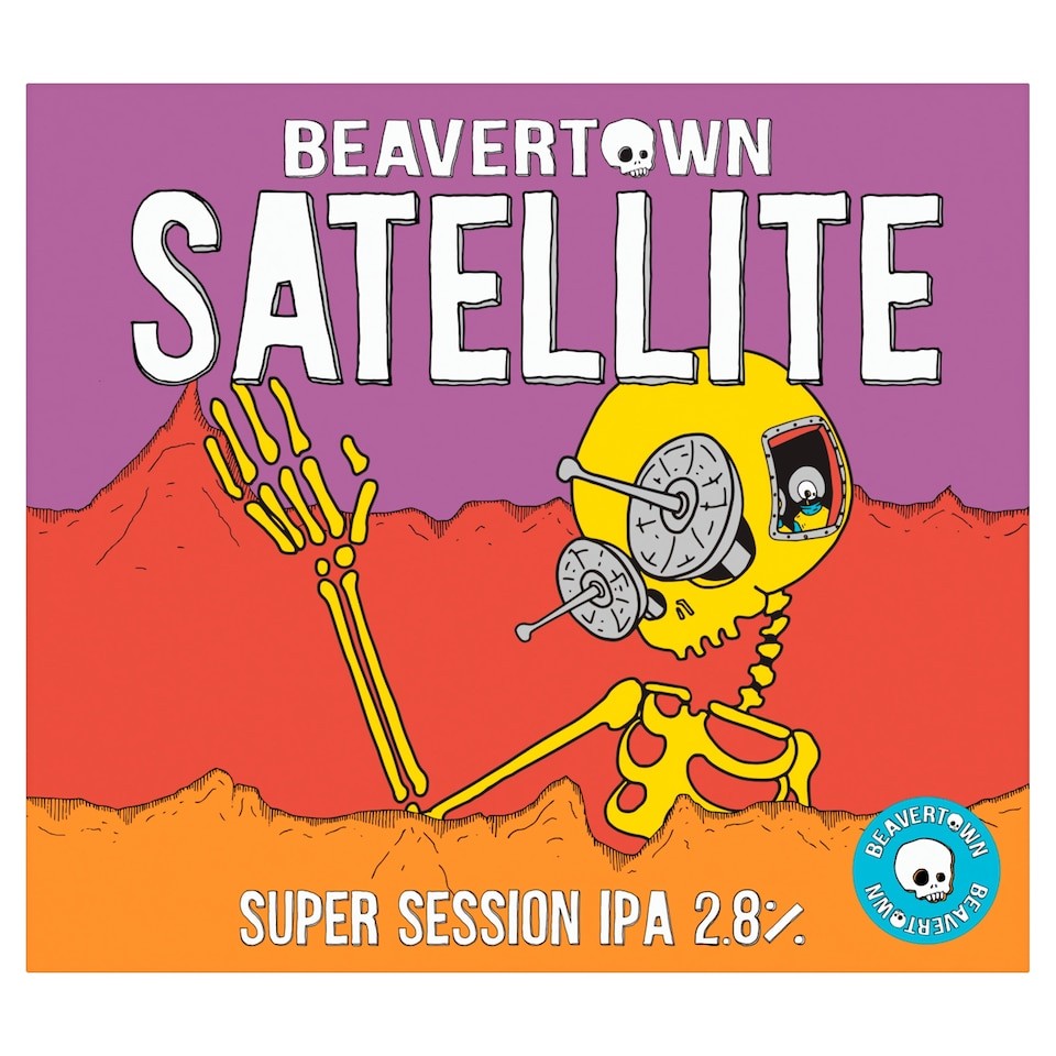 Beavertown Satellite Super Session IPA 2.8% 4 x 330ml