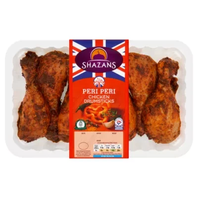 Shazans Peri Peri Chicken Drumsticks 900g