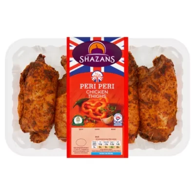 Shazans Peri Peri Chicken Thighs 900g