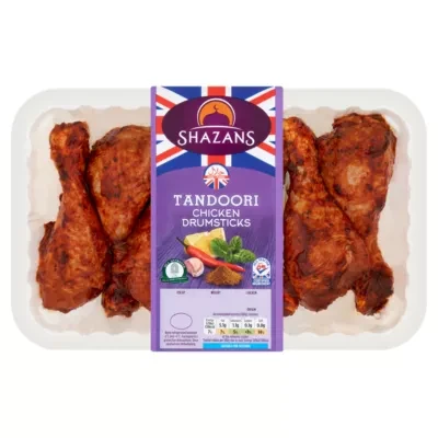 Shazans Tandoori Chicken Drumsticks 900g