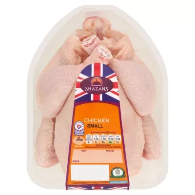 Shazans SHAZANS WHOLE CHICKEN SMALL 1.0-1.4KG