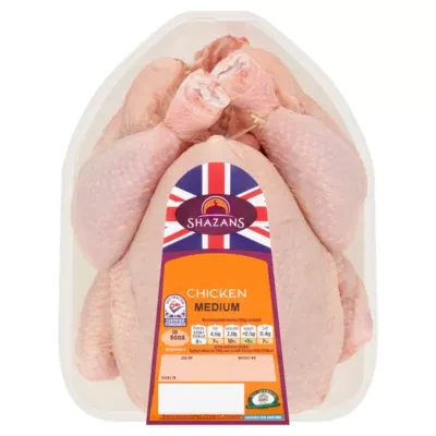 Shazans Medium Whole Chicken 1.4 - 1.8kg