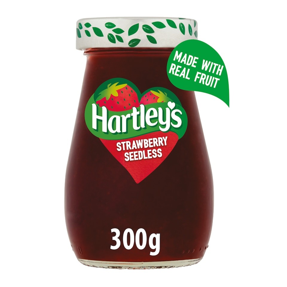 Hartley's Best Seedless Strawberry Jam 300g