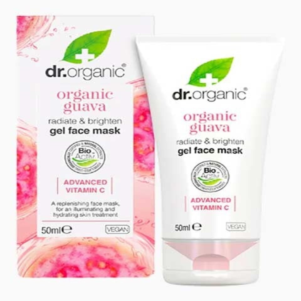 Dr Organic Organic Guava Radiate And Brighten Gel Face Mask