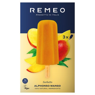 Remeo Mango Ice Lollies