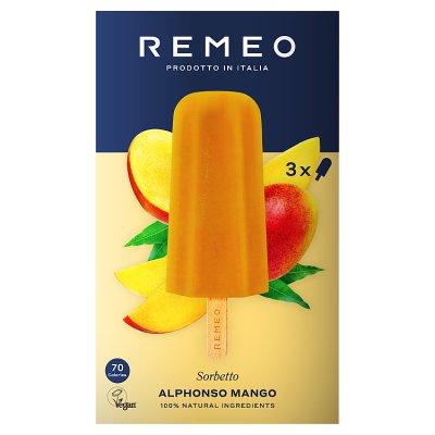 Remeo Mango Ice Lollies