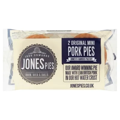Jones 2 Original Mini Pork Pies 116g