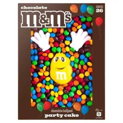 M&M's Large Chocolate Ballpool Party Cake