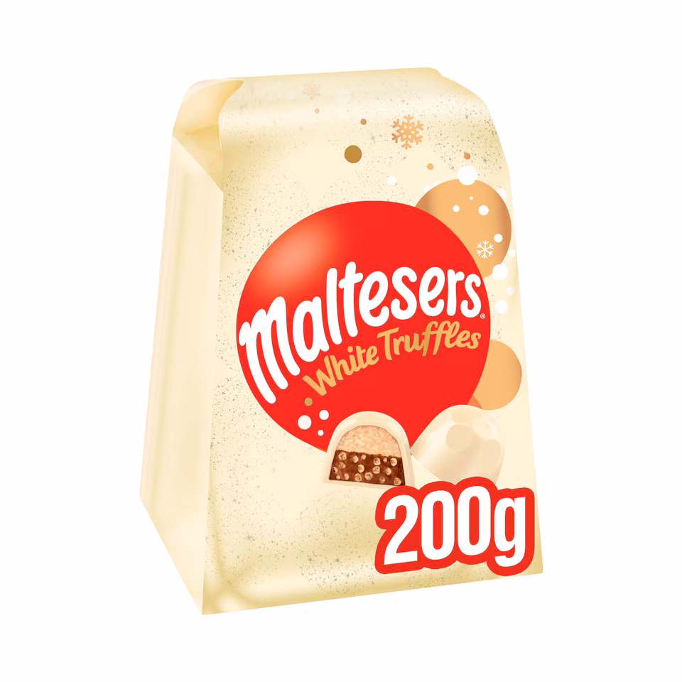 Maltesers White Chocolate Truffles Gift Box 200g