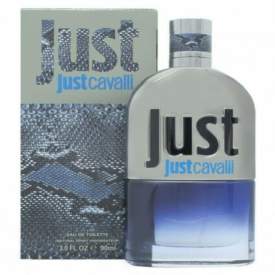 Roberto Cavalli Just Man Mens EDT 90ml Fragrance