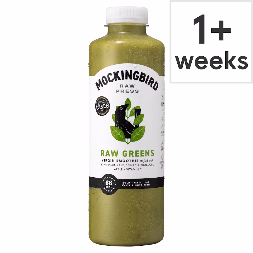 Mockingbird Raw Greens Smoothie 750Ml