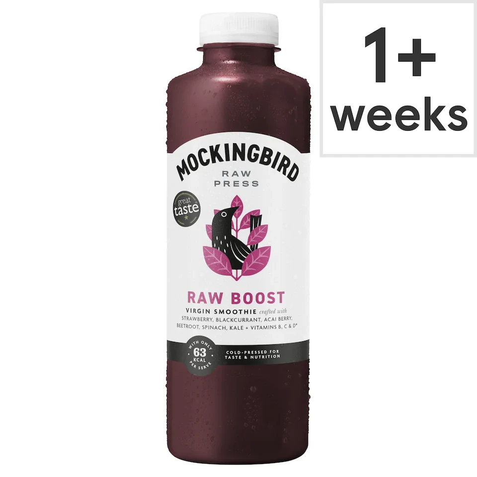 Mockingbird Raw Boost Smoothie 750Ml