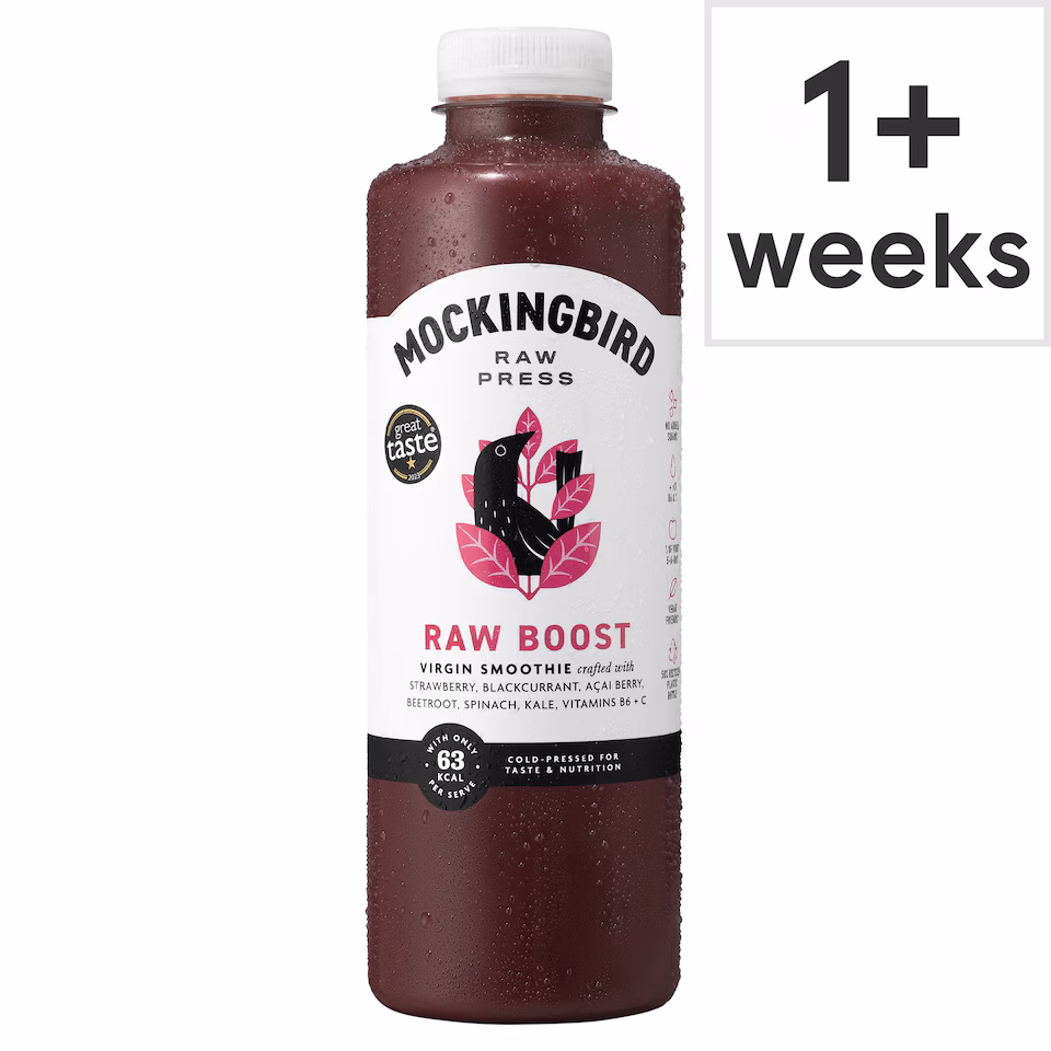 Mockingbird Raw Boost Smoothie 750Ml