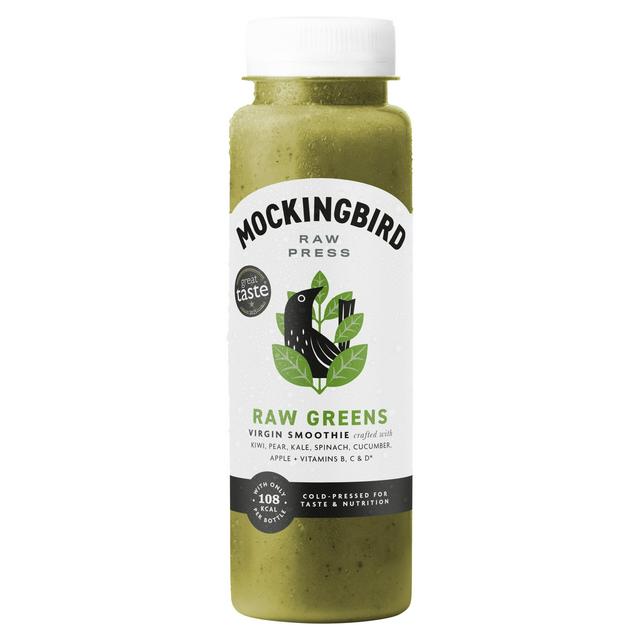 Mockingbird Raw Press Raw Greens Virgin Smoothie 250ml